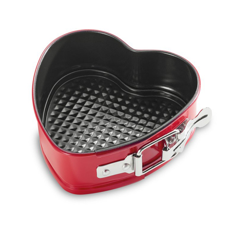 Dortová forma srdce Küchenprofi červená 12 cm a